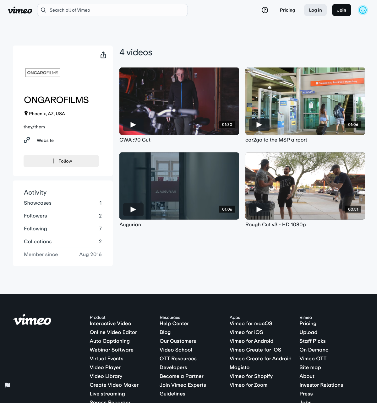 Ongaro Films